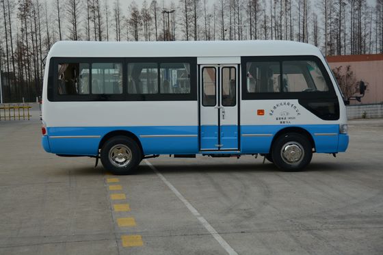 الصين MD6758 إيسوزو المحرك الركاب المدرب حافلة أوراق الربيع 19 مقاعد حافلة صغيرة المزود