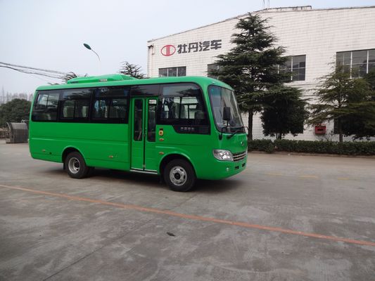 الصين Luxury Star Tourist Mini Bus 15 Passenger Coach Vehicle With 85L Fuel Tank المزود