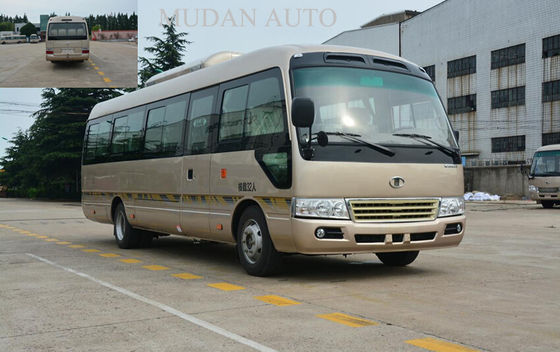 الصين China Luxury Coach Bus In India Coaster Minibus rural coaster type المزود