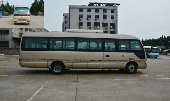 الصين China Luxury Coach Bus Coaster Minibus school vehicle In India المزود