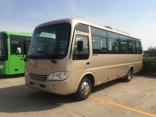 الصين Diesel Right Hand Drive Star Minibus 2x1 Seat Arrangement Coaster Mini City Bus المزود