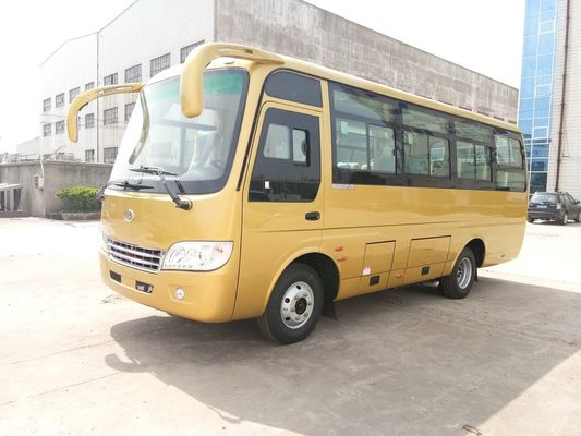 الصين 3.9L Cummins Engine 20 Seater Minibus / حافلة المدينة الداخلية Two Folding Passenger Door المزود