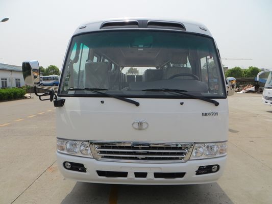 الصين المواصلات العامة 23 Seater Minibus 91 - 110 Km / H Coaster Travel Buses المزود