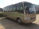 City Mini Passenger Bus Luxury Diesel ISUZU Engine Manual Gearbox 2.8L Displacement المزود