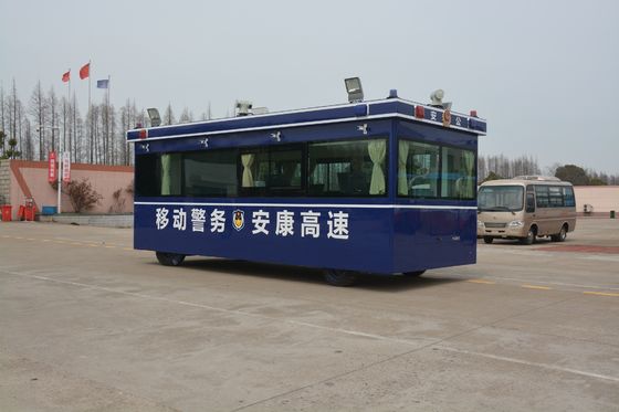 الصين 5 Seat Police Mobile Command Vehicles Luxury Special Purpose Service Station المزود