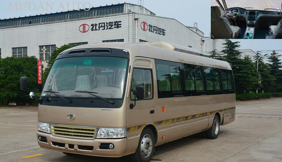 الصين 3.8L محرك السياحة روزا حافلة صغيرة تويوتا حافلات اليورو إي الانبعاثات المزود