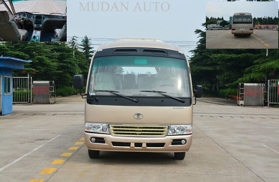 الصين Durable Toyota Coaster Minibus 24 Passenger Van Left Power Steering المزود