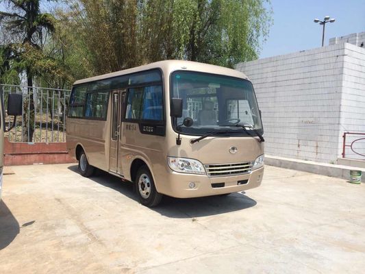 الصين Dry Type Clutch Inter City Buses , Drum Brakes 130Hps Passenger Coach Bus المزود