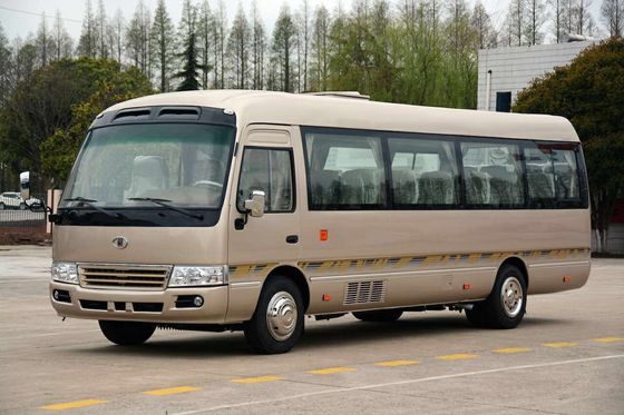 الصين Environmental Coaster Minibus / Passenger Mini Bus Low Fuel Consumption المزود