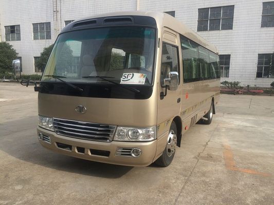 الصين Luxury Coaster Mini Bus / Diesel Coaster Vehicle Auto With ISUZU Engine JAC Chassis المزود