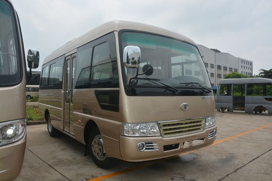 الصين 6 M Length Rural Toyota Coaster Rosa Minibus 5500kg Weight Wheel Base 3300mm المزود