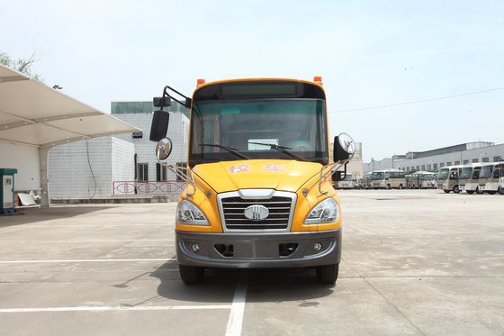 الصين Yellow Seat Arrangement School Minibus / Diesel Minibus Long Distance Transport المزود