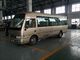 Mitsubishi Rosa Leaf Spring Coaster Diesel Mini Bus JAC Chassis With Electric Horn المزود